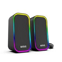 Marvo Scorpion SG-285 Havoc 20 USB Powered Stereo RGB 6W Gaming Speakers (Black) Marvo Scorpion SG-285 Havoc 20 USB Powered Stereo RGB 6W Gaming Speakers (Black)